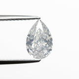 1.60ct 8.98x6.05x4.14mm GIA I1 Fancy White Pear Brilliant 21896-01