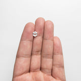 1.00ct 7.39x5.93x2.96mm SI2 F Hexagon Step Cut 21937-01