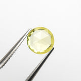 0.91ct 6.49x6.46x2.41mm Round Rosecut Sapphire 22124-01