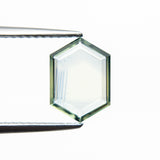 1.22ct 9.71x6.89x1.43mm Hexagon Portrait Cut Sapphire 22140-01