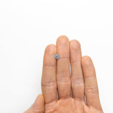 0.88ct 5.92x5.94x3.41mm Round Brilliant Sapphire 22262-01