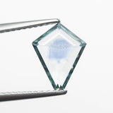 1.57ct 9.91x8.09x2.53mm Kite Rosecut Sapphire 22266-01