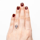 1.57ct 9.91x8.09x2.53mm Kite Rosecut Sapphire 22266-01