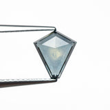 1.59ct 8.57x7.72x2.93mm Shield Rosecut Sapphire 22266-36