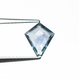 1.21ct 8.40x7.48x2.93mm Shield Rosecut Sapphire 22266-37