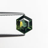 1.13ct 6.39x5.71x3.84mm Hexagon Step Cut Sapphire 22272-12