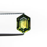 1.21ct 7.62x5.34x3.34mm Hexagon Step Cut Sapphire 22272-35