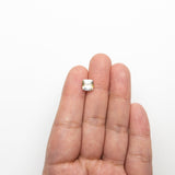 2.84ct 7.38x7.37x5.65mm Geo Cushion Brilliant Sapphire 22276-01