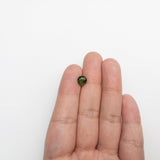 1.90ct 6.72x6.64x4.92mm Round Brilliant Sapphire 22292-07