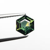 0.97ct 6.69x5.87x3.54mm Hexagon Step Cut Sapphire 22301-03