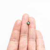 0.97ct 6.69x5.87x3.54mm Hexagon Step Cut Sapphire 22301-03