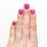 1.42ct 7.04x7.02x3.55mm Round Double Cut Sapphire 22306-09