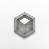 2.24ct 9.35x7.68x3.81mm Hexagon Rosecut 22336-06