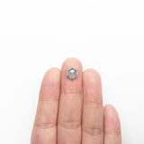 2.24ct 9.35x7.68x3.81mm Hexagon Rosecut 22336-06