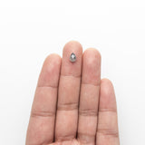 0.72ct 7.00x4.81x2.77mm Pear Rosecut 22337-02