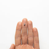 0.73ct 7.20x4.44x2.78mm Crescent Moon Rosecut 22347-13