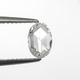 0.55ct 7.24x4.91x1.64mm SI1 F Oval Rosecut 22358-04