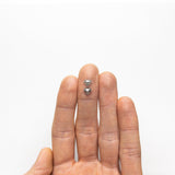 1.33cttw 2pc 5.93x6.38x2.50mm 5.90x6.34x2.29mm Shield Rosecut Matching Pair 22381-09