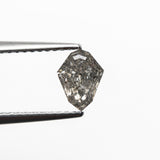 0.87ct 7.00x5.32x3.44mm Shield Double Cut 22390-01