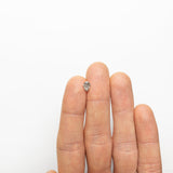 0.87ct 7.00x5.32x3.44mm Shield Double Cut 22390-01