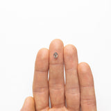 0.87ct 7.00x5.32x3.44mm Shield Double Cut 22390-01