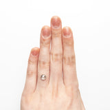 1.03ct 6.59x6.58x2.96mm Round Rosecut 22390-12