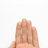 0.91ct 10.00x5.96x1.29mm Coffin Portrait Cut Sapphire 22403-01