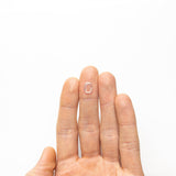 0.96ct 9.42x7.25x1.20mm Octagon Portrait Cut Sapphire 22417-01