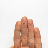 0.40ct 6.54x4.66x2.33mm Kite Double Cut Sapphire 22433-06