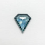 0.99ct 8.17x7.36x2.29mm Shield Rosecut Sapphire 22434-01