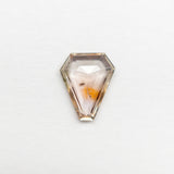 0.74ct 7.15x5.96x1.94mm Coffin Rosecut Sapphire 22434-02