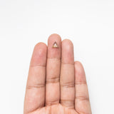 0.84ct 7.15x7.01x2.16mm Triangle Rosecut Sapphire 22434-107