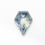 1.30ct 8.77x6.65x3.18mm Shield Rosecut Sapphire 22434-12