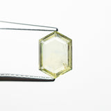 1.47ct 8.55x6.07x2.35mm Hexagon Portrait Cut Sapphire 22434-133