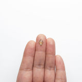 0.96ct 10.02x6.71x1.98mm Lozenge Rosecut Sapphire 22434-27