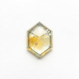 1.44ct 8.61x6.00x2.55mm Hexagon Rosecut Sapphire 22434-32