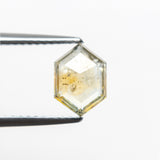 1.44ct 8.61x6.00x2.55mm Hexagon Rosecut Sapphire 22434-32