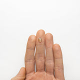 1.44ct 8.61x6.00x2.55mm Hexagon Rosecut Sapphire 22434-32