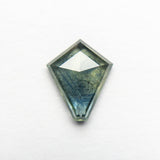 1.63ct 9.54x7.80x2.85mm Kite Rosecut Sapphire 22434-36