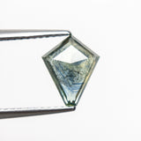 1.63ct 9.54x7.80x2.85mm Kite Rosecut Sapphire 22434-36