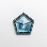 Hold D7021 (Feb 24) 1.23ct 7.36x7.32x2.28mm Pentagon Step Cut Sapphire 22434-38