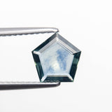 Hold D7021 (Feb 24) 1.23ct 7.36x7.32x2.28mm Pentagon Step Cut Sapphire 22434-38