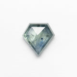 1.56ct 8.05x7.86x2.98mm Shield Rosecut Sapphire 22434-42