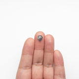 1.56ct 8.05x7.86x2.98mm Shield Rosecut Sapphire 22434-42