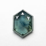 2.86ct10.43x7.47x3.26mm Hexagon Step Cut Sapphire 22434-50