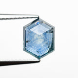 2.07ct 8.89x6.70x3.24mm Hexagon Rosecut Sapphire 22434-53