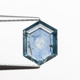 2.07ct 8.89x6.70x3.24mm Hexagon Rosecut Sapphire 22434-53