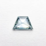0.63ct 7.41x4.67x1.80mm Trapezoid Rosecut Sapphire 22434-54