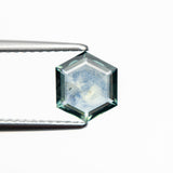 1.16ct 7.64x6.51x2.34mm Hexagon Double Cut Sapphire 22434-55