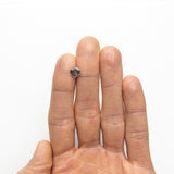 1.16ct 7.64x6.51x2.34mm Hexagon Double Cut Sapphire 22434-55